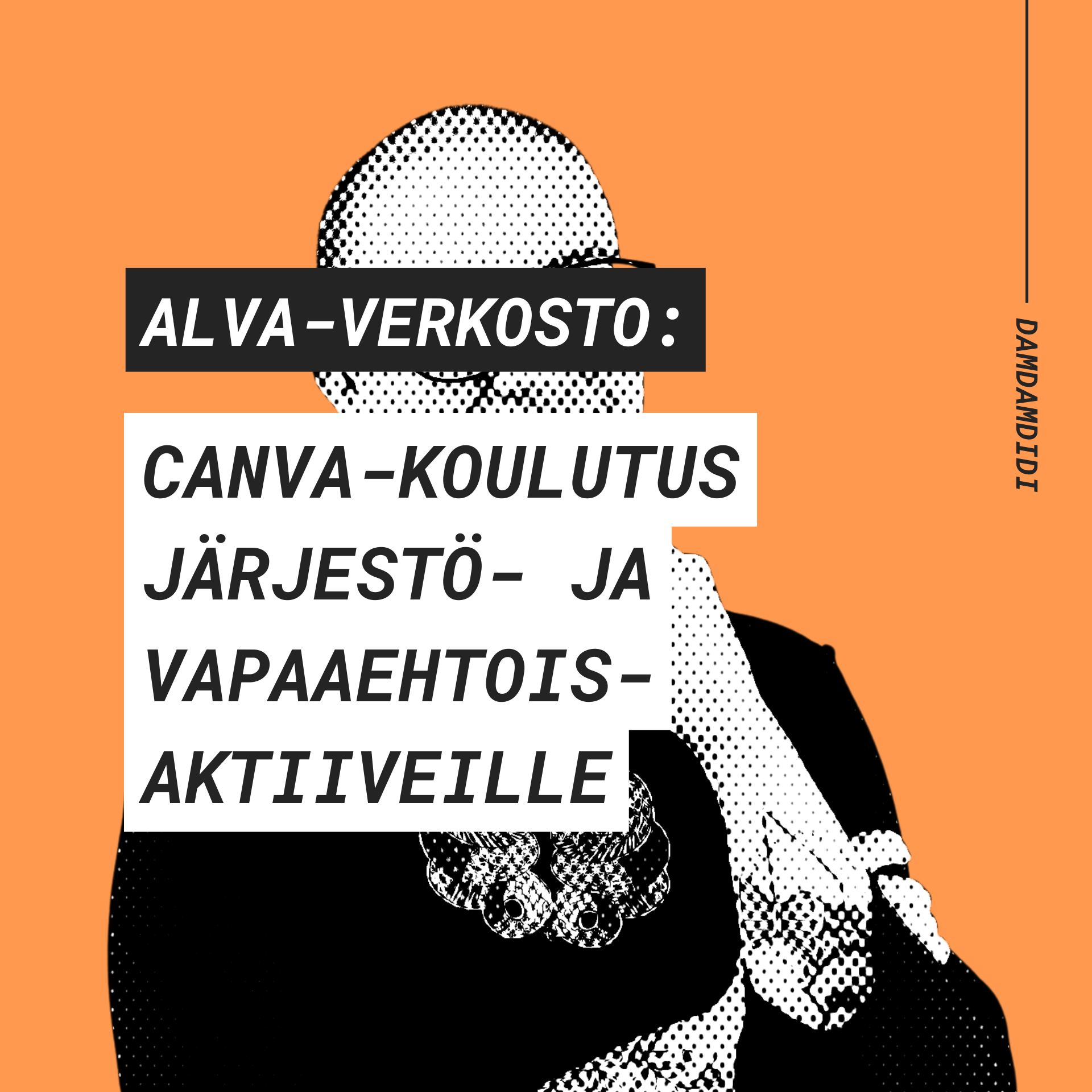 ALVA-verkosto: Canva-koulutus järjestö- ja vapaaehtoisaktiiveille